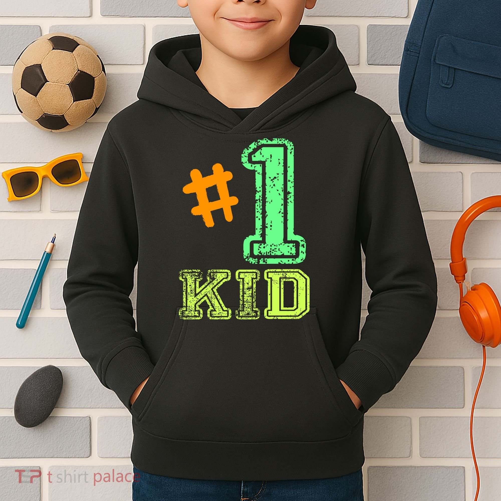 #1 Kid Kids Hoodie