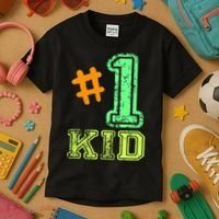 #1 Kid Kids T-Shirt thumb 3