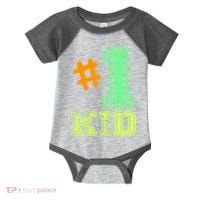 #1 Kid Infant Baby Jersey Bodysuit thumb 0