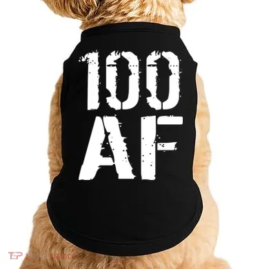 100 AF 100th Birthday Doggie Tank