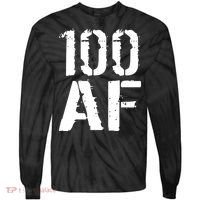 100 AF 100th Birthday Tie-Dye Long Sleeve Shirt thumb 0