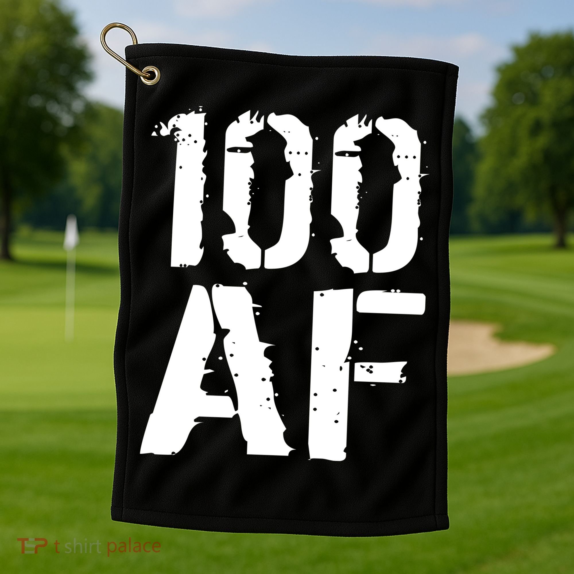 100 AF 100th Birthday Golf Towel