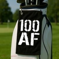 100 AF 100th Birthday Golf Towel thumb 2