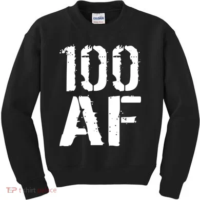 100 AF 100th Birthday Kids Sweatshirt