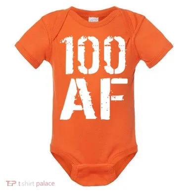 100 AF 100th Birthday Baby Bodysuit