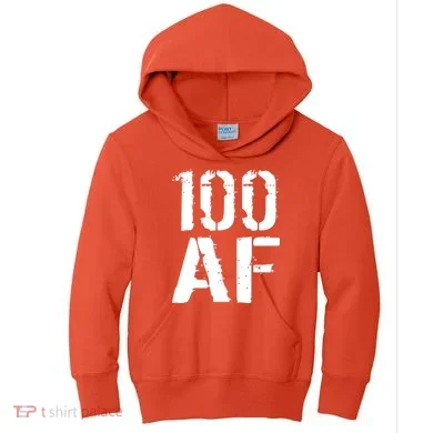 100 AF 100th Birthday Kids Hoodie