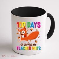 100 Days Of Driving My Teacher Nuts Coffee Mug thumb 1