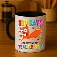 100 Days Of Driving My Teacher Nuts Coffee Mug thumb 4