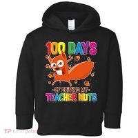 100 Days Of Driving My Teacher Nuts Toddler Hoodie thumb 0