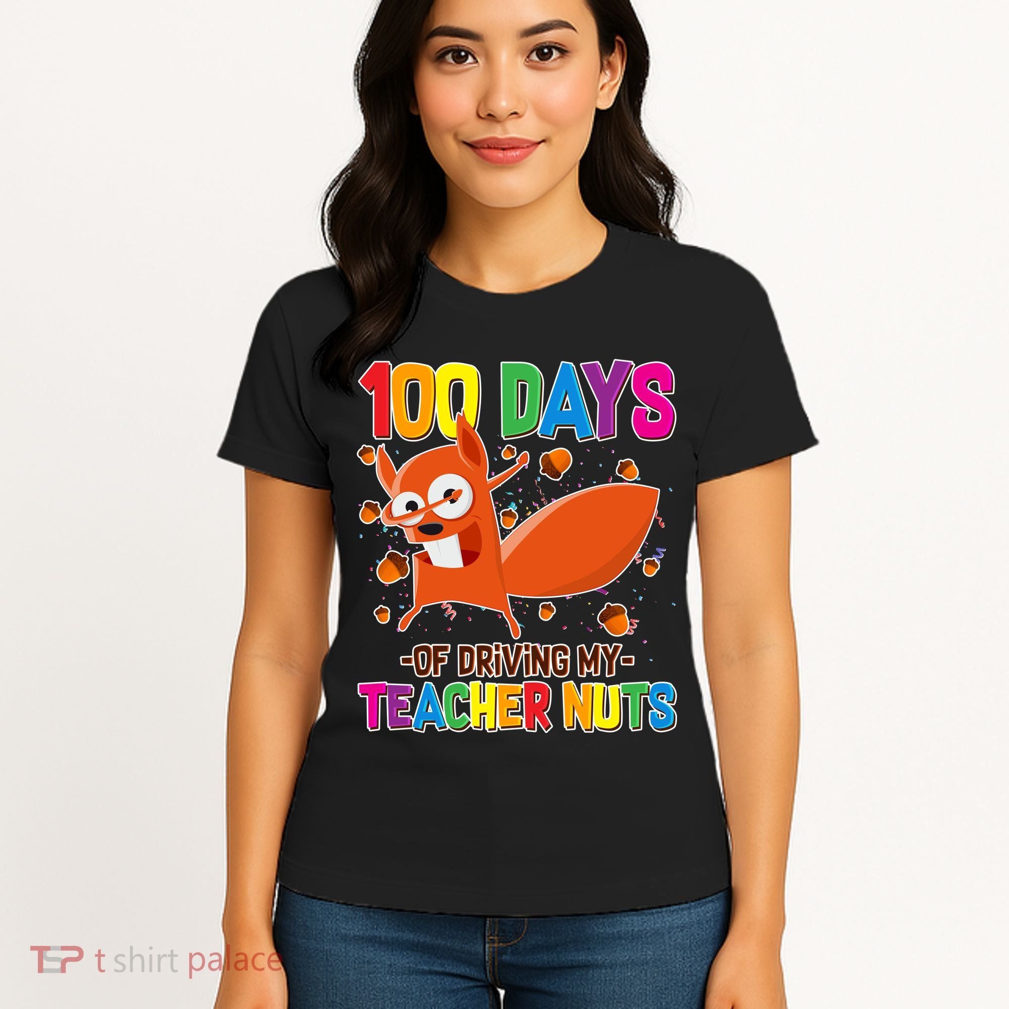 100 Days Of Driving My Teacher Nuts Women's T-Shirt