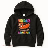 100 Days Of Driving My Teacher Nuts Kids Hoodie thumb 0