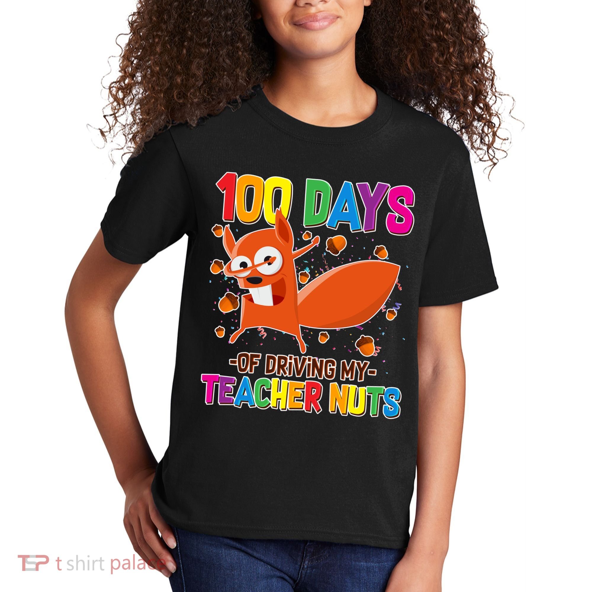 100 Days Of Driving My Teacher Nuts Kids T-Shirt