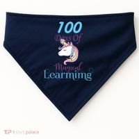 100 Days Of Magical Learning USA-Made Doggie Bandana thumb 0