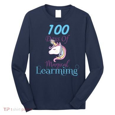 100 Days Of Magical Learning Long Sleeve Shirt