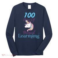100 Days Of Magical Learning Long Sleeve Shirt thumb 0