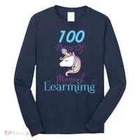 100 Days Of Magical Learning Long Sleeve Shirt thumb 0