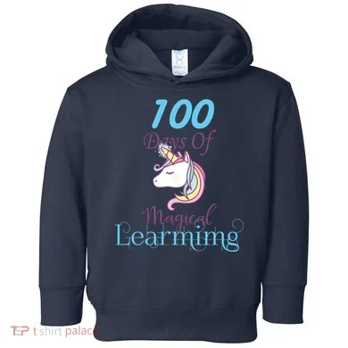 100 Days Of Magical Learning Toddler Hoodie