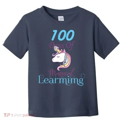 100 Days Of Magical Learning Toddler T-Shirt
