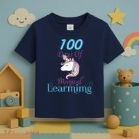100 Days Of Magical Learning Toddler T-Shirt thumb 3