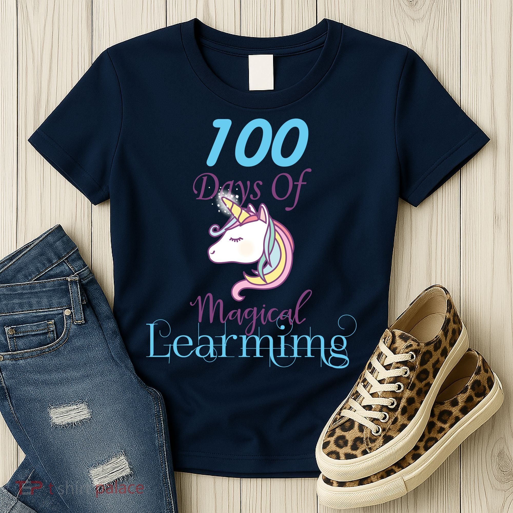100 Days Of Magical Learning Women's T-Shirt
