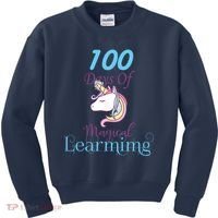 100 Days Of Magical Learning Kids Sweatshirt thumb 0