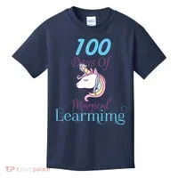 100 Days Of Magical Learning Kids T-Shirt thumb 0