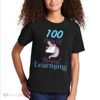 100 Days Of Magical Learning Kids T-Shirt thumb 2