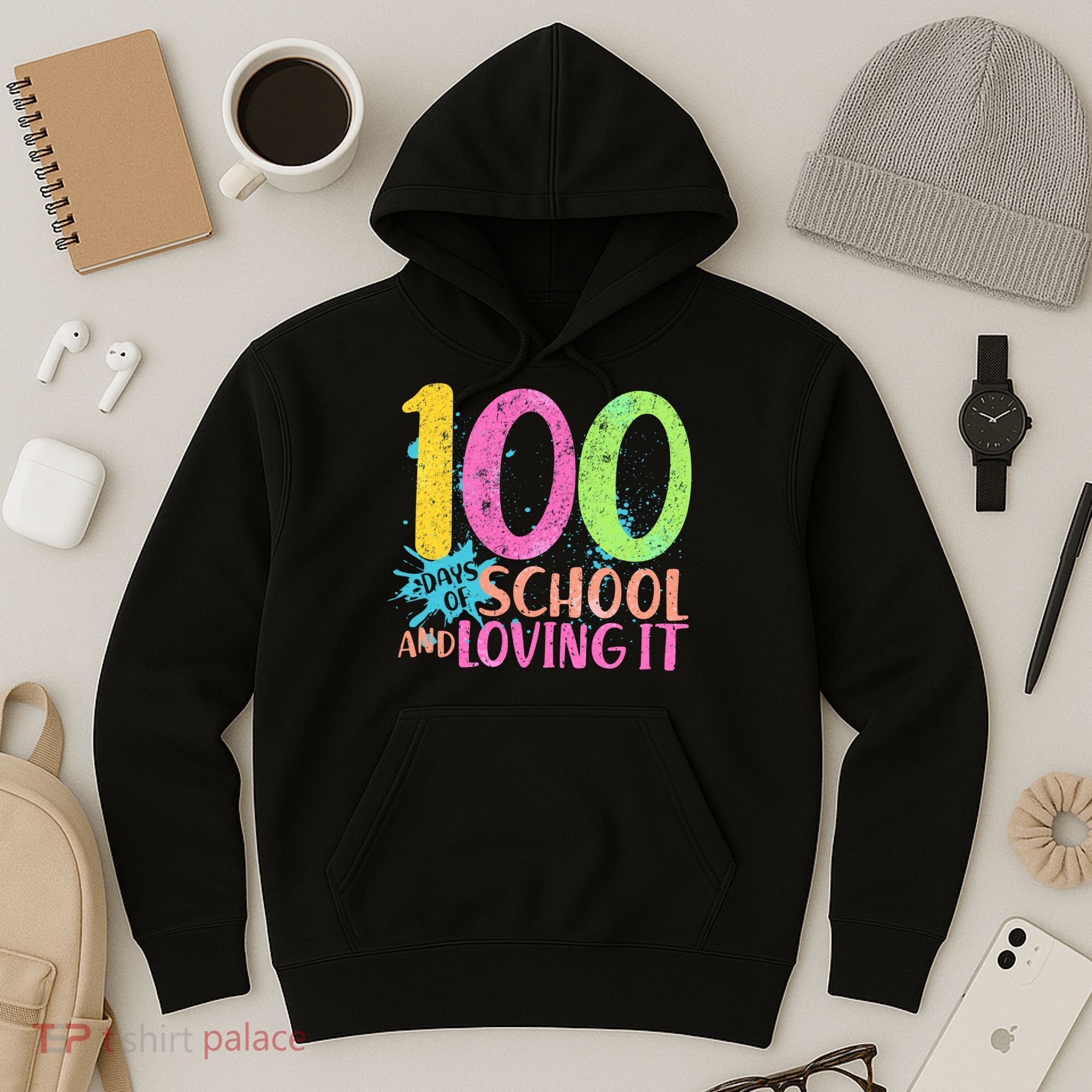 100 Days Of School And Loving It Hoodie