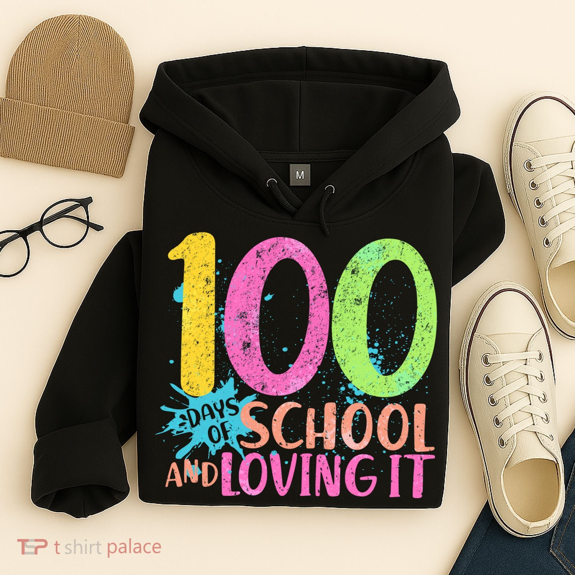 100 Days Of School And Loving It Hoodie