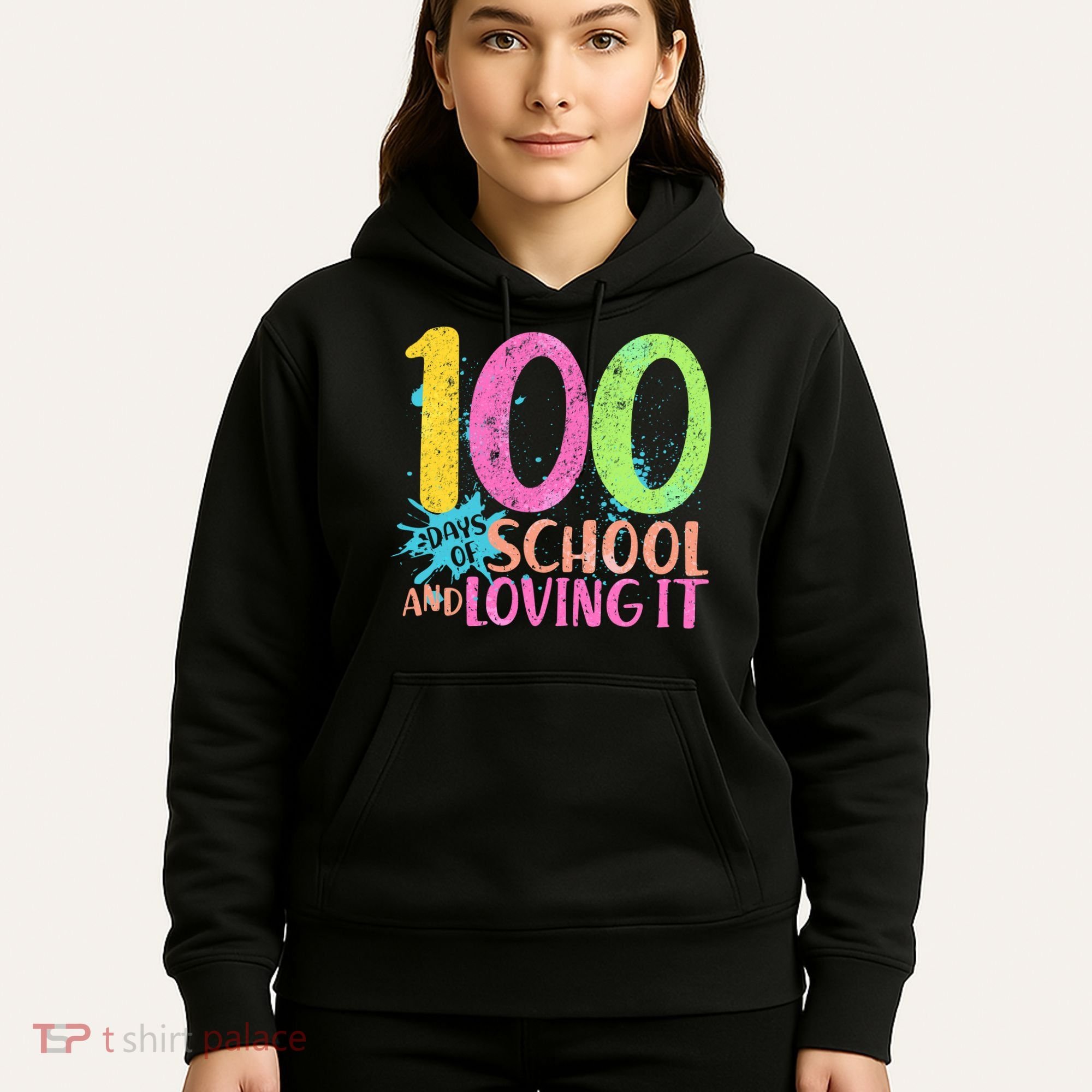 100 Days Of School And Loving It Hoodie
