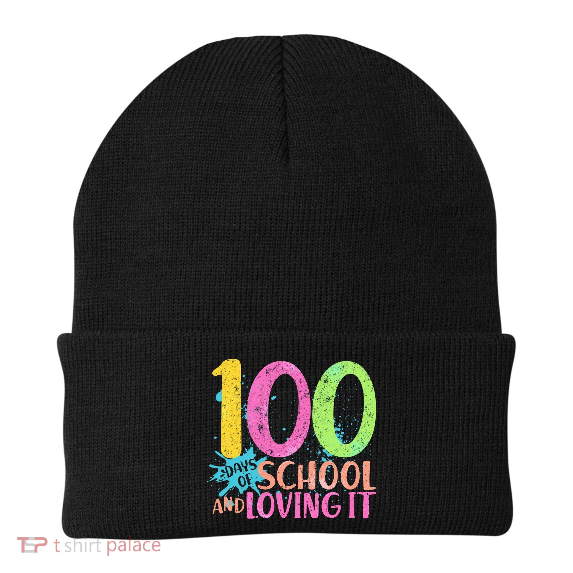 100 Days Of School And Loving It Beanie