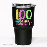 100 Days Of School And Loving It Tumbler thumb 0