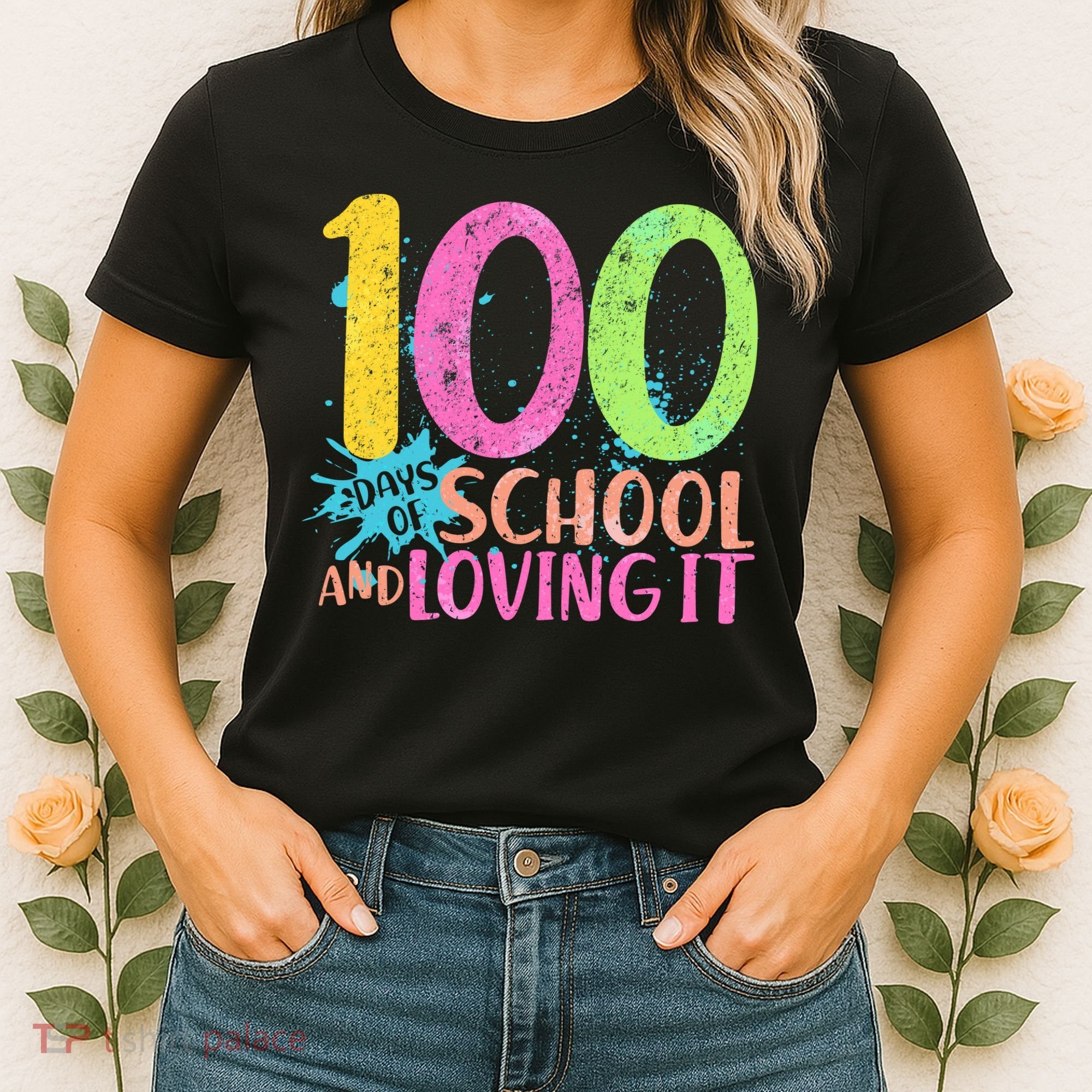 100 Days Of School And Loving It Women's T-Shirt