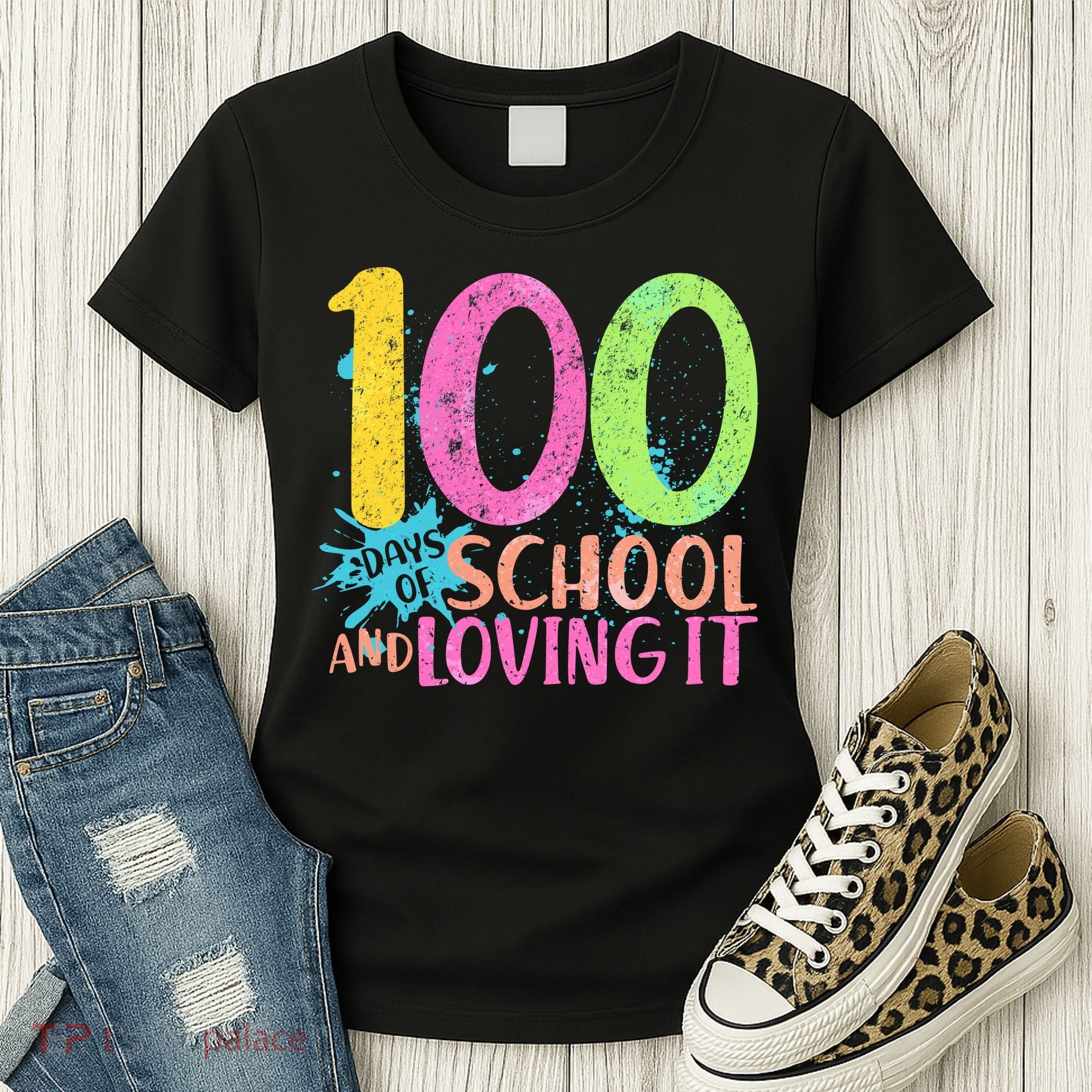 100 Days Of School And Loving It Women's T-Shirt