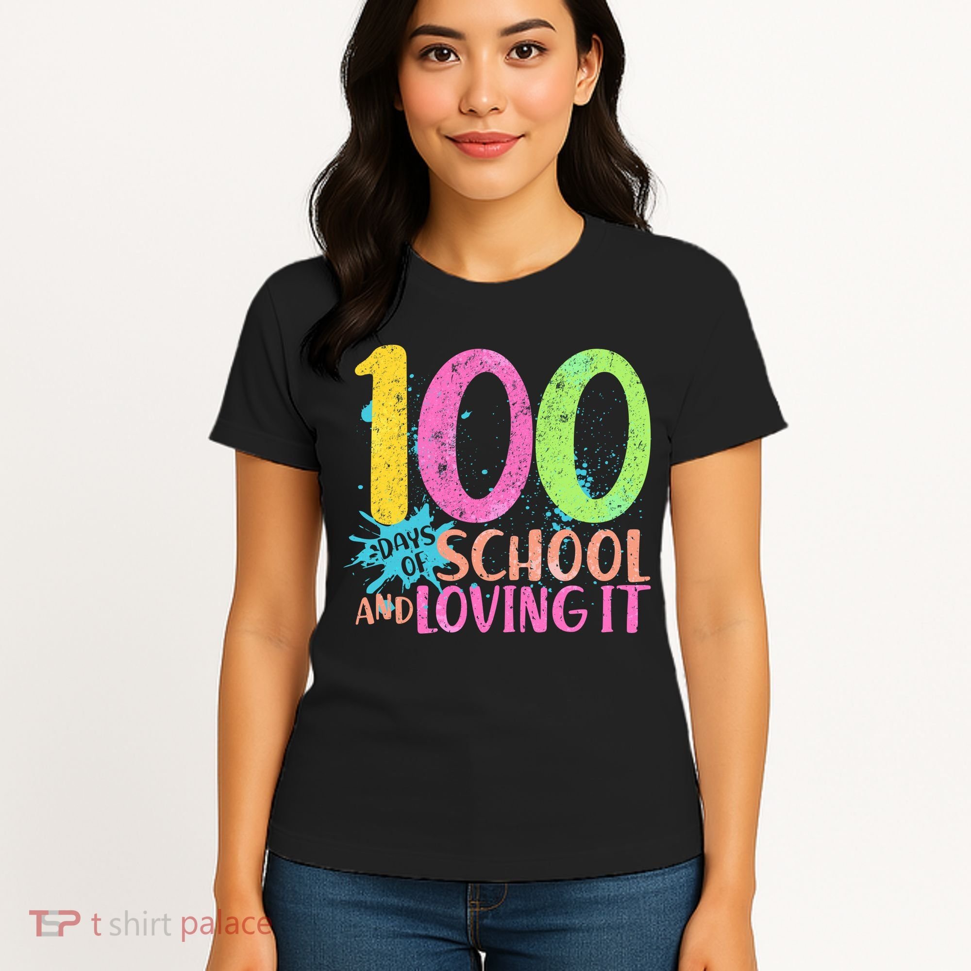 100 Days Of School And Loving It Women's T-Shirt