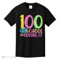 100 Days Of School And Loving It Kids T-Shirt thumb 0