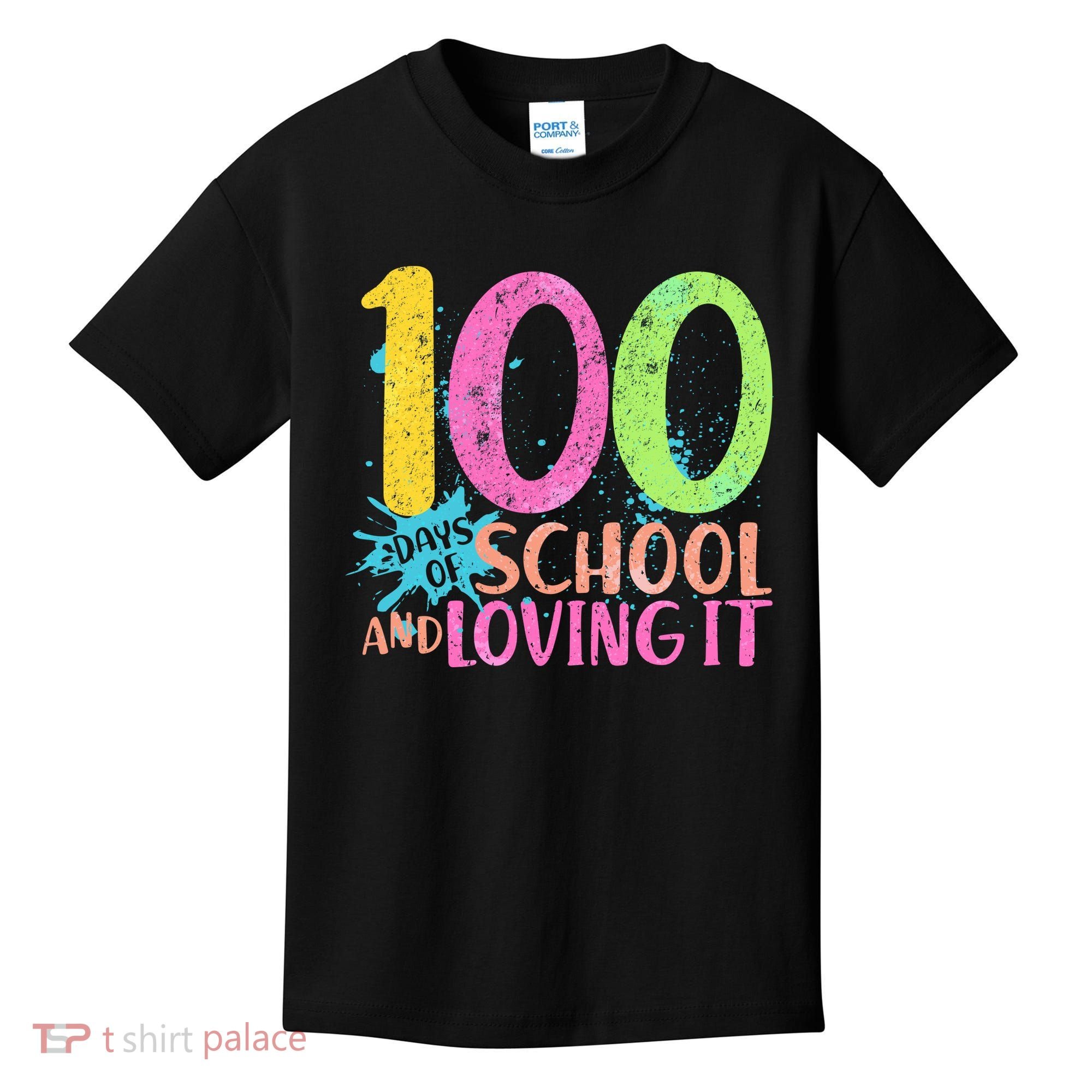 100 Days Of School And Loving It Kids T-Shirt