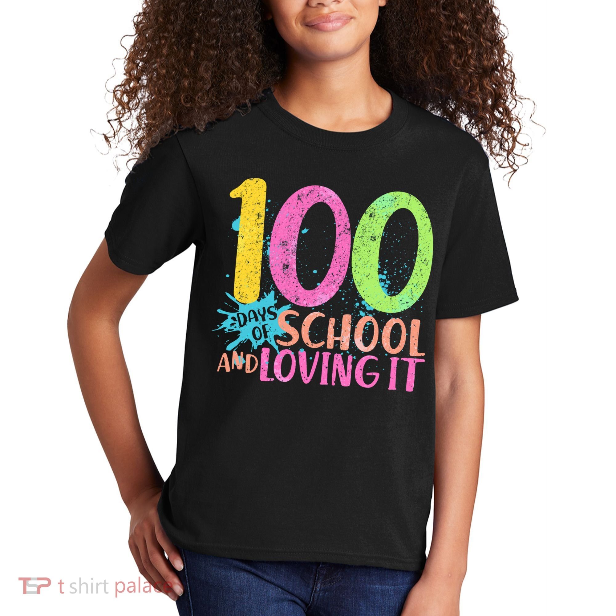100 Days Of School And Loving It Kids T-Shirt