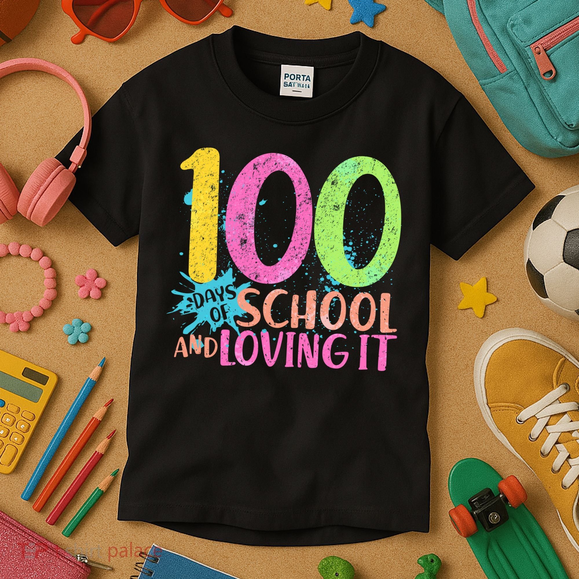 100 Days Of School And Loving It Kids T-Shirt