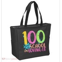 100 Days Of School And Loving It Tote Bag thumb 2