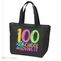 100 Days Of School And Loving It Tote Bag thumb 3