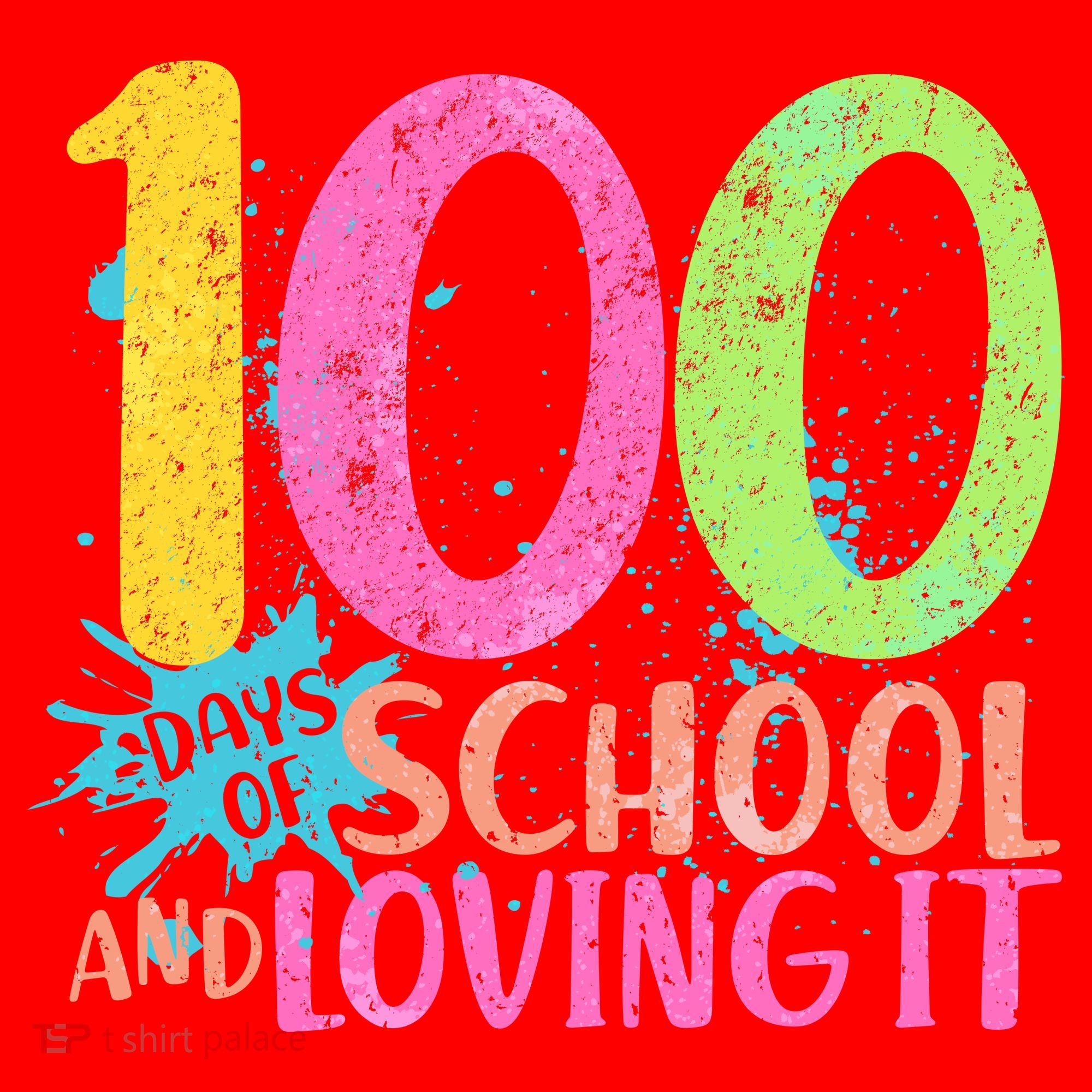 100 Days Of School And Loving It Santa Hat