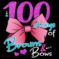 100 Days Of School Brains and Bows Hoodie thumb 7