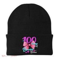 100 Days Of School Brains and Bows Beanie thumb 0