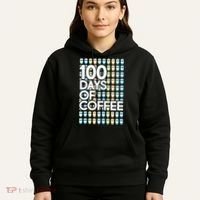 100 Days Of School (Coffee) Hoodie thumb 5