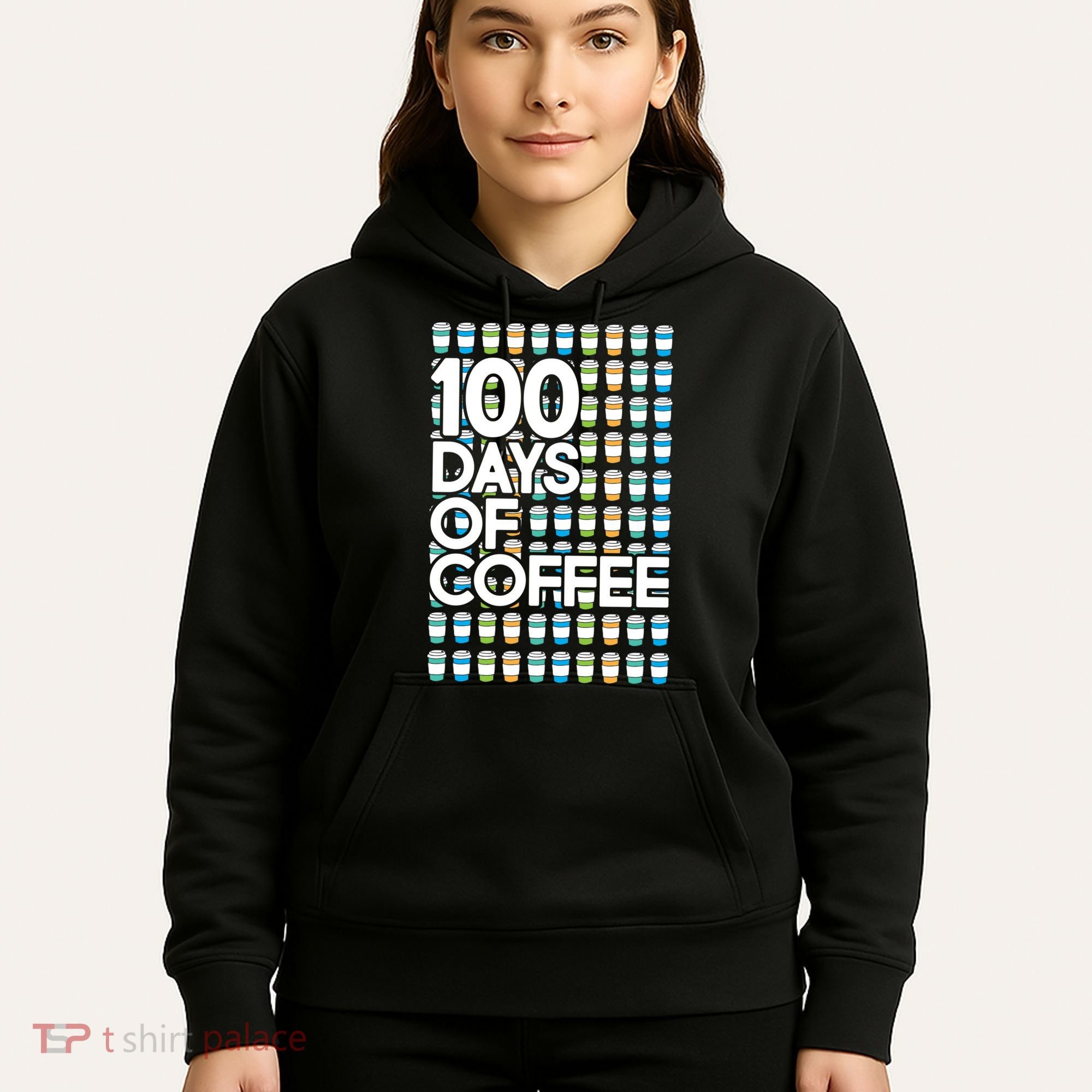 100 Days Of School (Coffee) Hoodie
