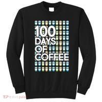 100 Days Of School (Coffee) Sweatshirt thumb 0