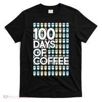 100 Days Of School (Coffee) T-Shirt thumb 0