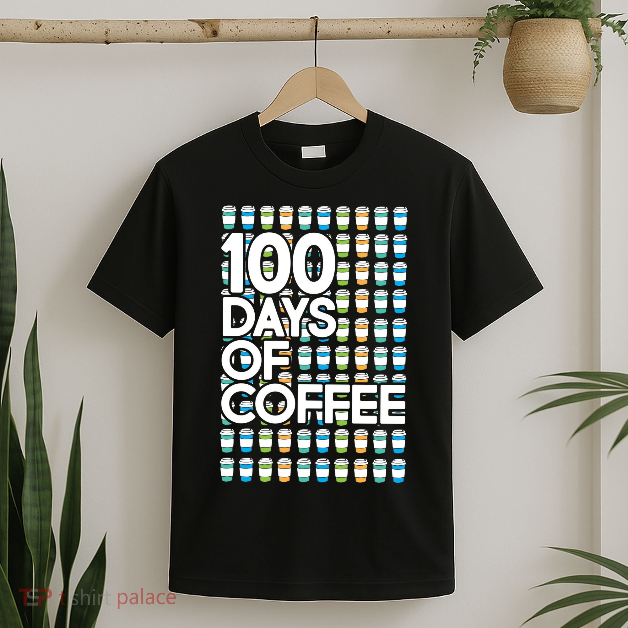 100 Days Of School (Coffee) T-Shirt