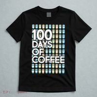 100 Days Of School (Coffee) T-Shirt thumb 5